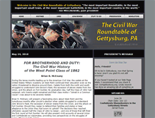 Tablet Screenshot of cwrtgettysburg.org